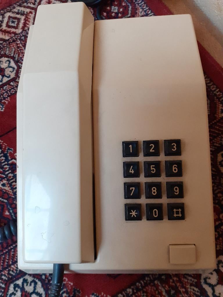 oude telefoon, Telecommunicatie, Vaste telefoons | Niet Draadloos, Ophalen, Gebruikt