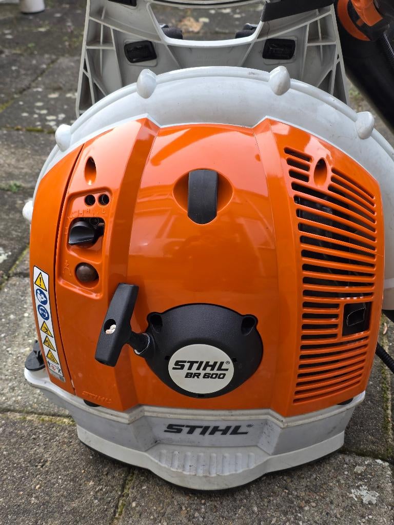 Stihl bladblazer BR600, Tuin en Terras, Ophalen, Zo goed als nieuw, Overige soorten, Stihl