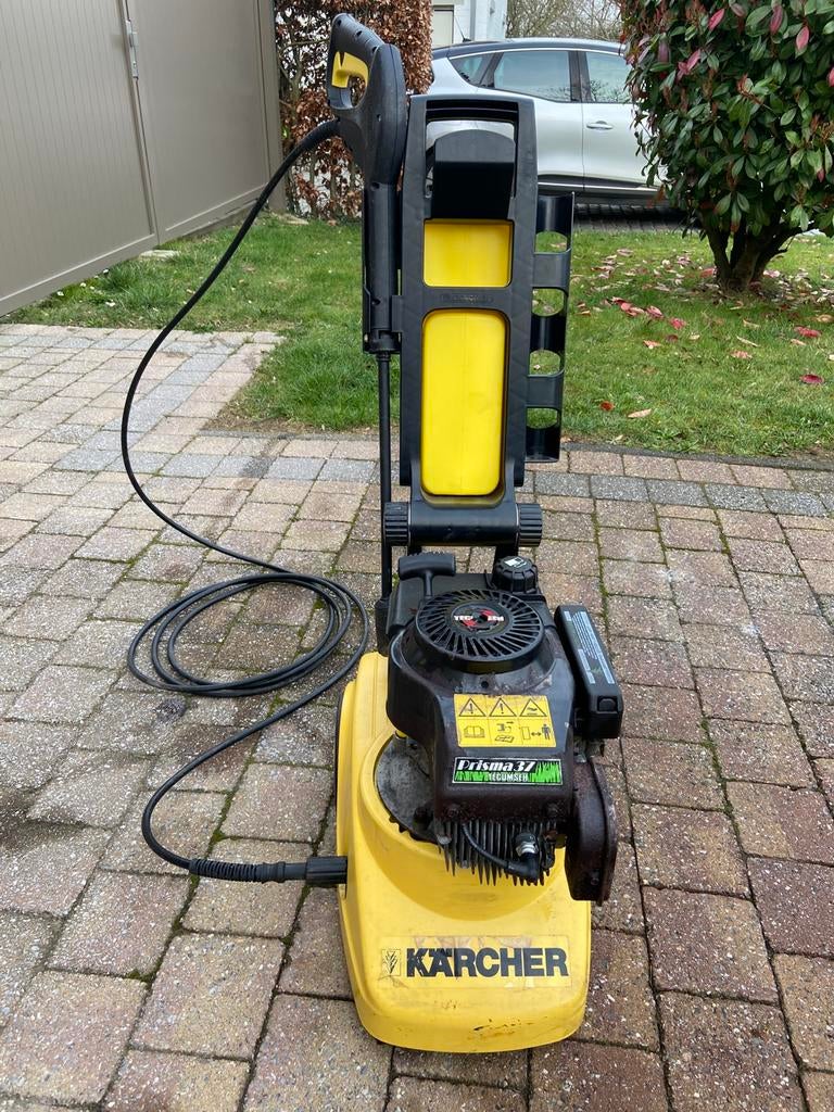 Karcher hogedrukreiniger, Ophalen, Gebruikt, Benzine, Met regelbare waterdruk