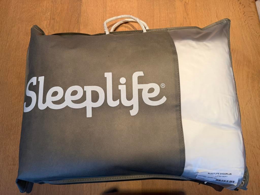 Sleeplife hoofdkussen neksteun 40X60, Huis en Inrichting, Eenpersoons, Wit, Nieuw, Ophalen of Verzenden