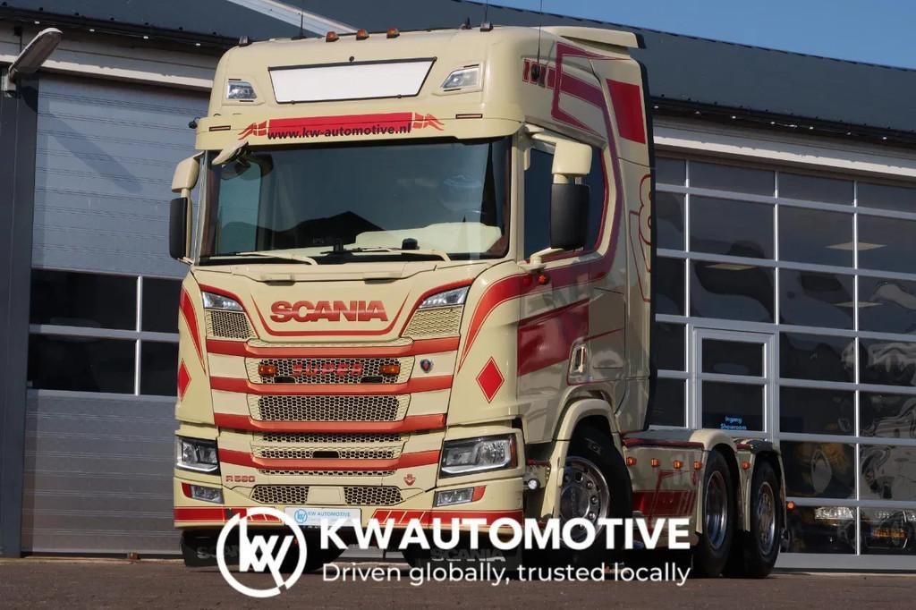Scania R580 V8 NGS 6X2/ FULL AIR/ RETARDER/ HYDRAULICS/ SPEC, Auto's, Vrachtwagens, Euro 6, Navigatiesysteem, Bedrijf, Diesel