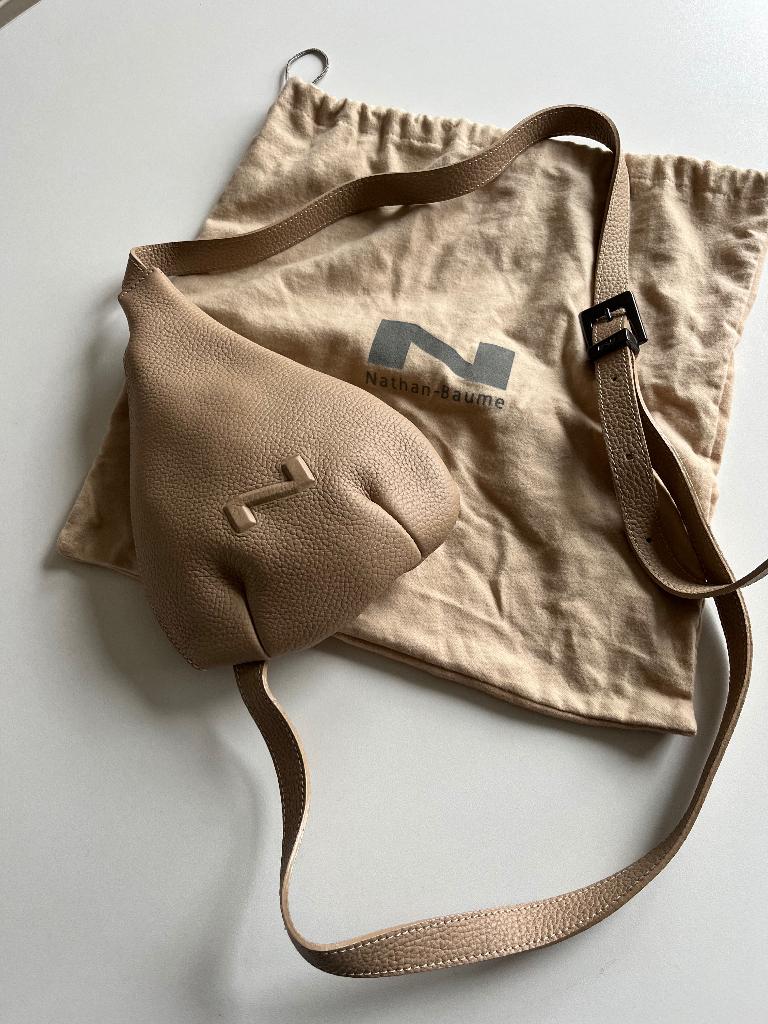 Nieuwe Nathan-Baume off shoulder bag, Handtassen en Accessoires, Tassen | Damestassen, Ophalen of Verzenden, Nieuw, Beige, Schoudertasje