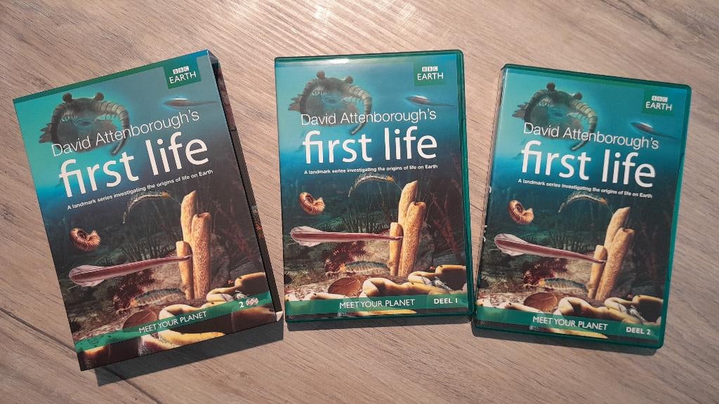 Dvd David Attenborough's First Life, Cd's en Dvd's, Dvd's | Documentaire en Educatief, Alle leeftijden, Boxset, Natuur, Ophalen of Verzenden