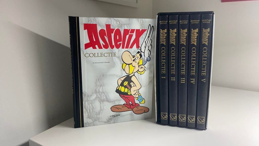 Luxe Asterix Collectie – 1989 – 6 Hardcover Bundels, Série complète ou Série, Comme neuf, Enlèvement, Europe