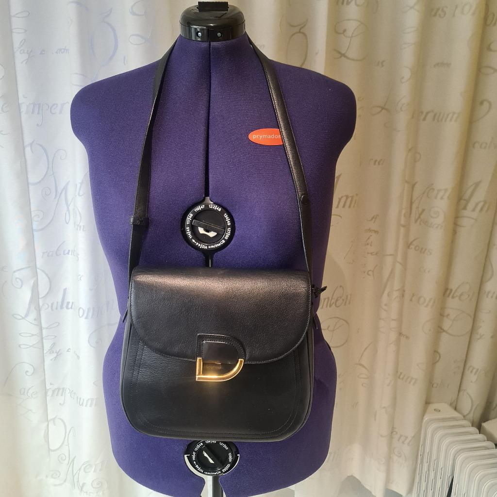 Delvaux assidu, Enlèvement ou Envoi, Utilisé, Bleu, Sac à bandoulière