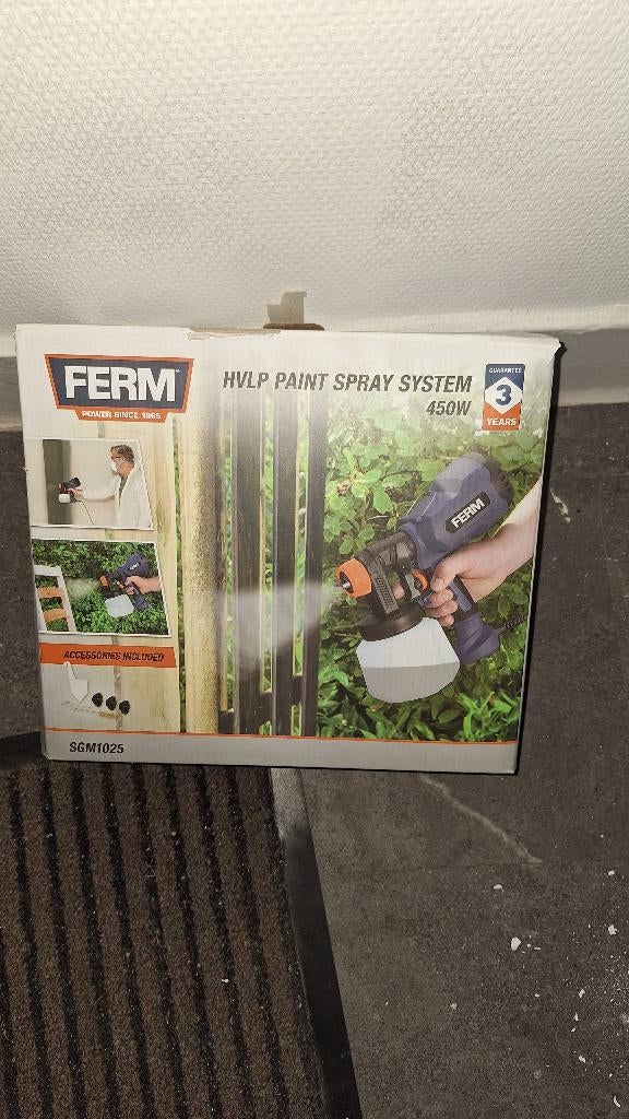 Pistolet à peinture, Bricolage & Construction, Matériel de peinture, Enlèvement, Comme neuf, Pulvérisateur de peinture ou Pompe à peinture