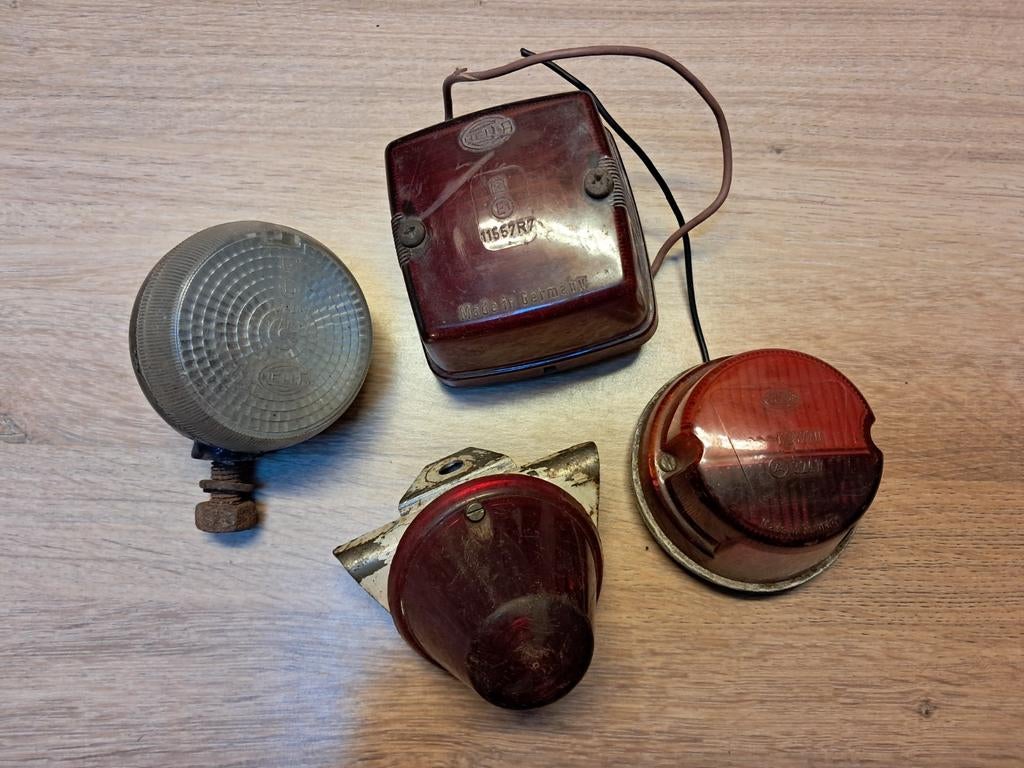 Diverse oude Hella lichtjes lampjes vintage classic, Auto-onderdelen, Ophalen