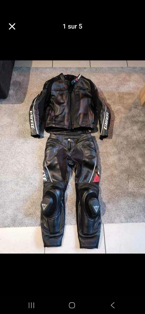 Combinaison moto, bottes et gants, Motos, DAINESE, Seconde main, Enlèvement, Combinaison