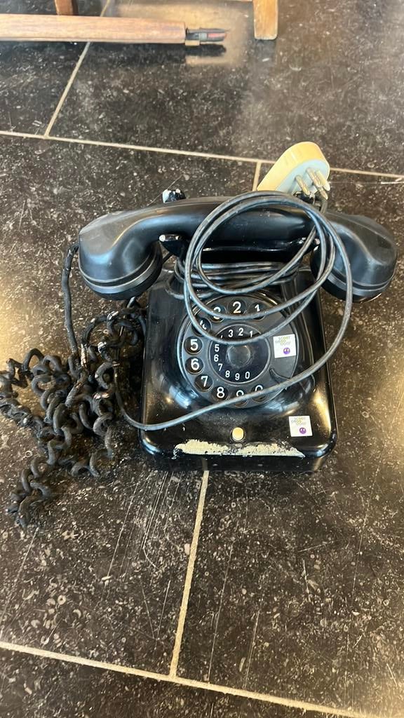 Téléphone Siemens avec plateau tournant, Enlèvement, Utilisé, Avec cadran rotatif