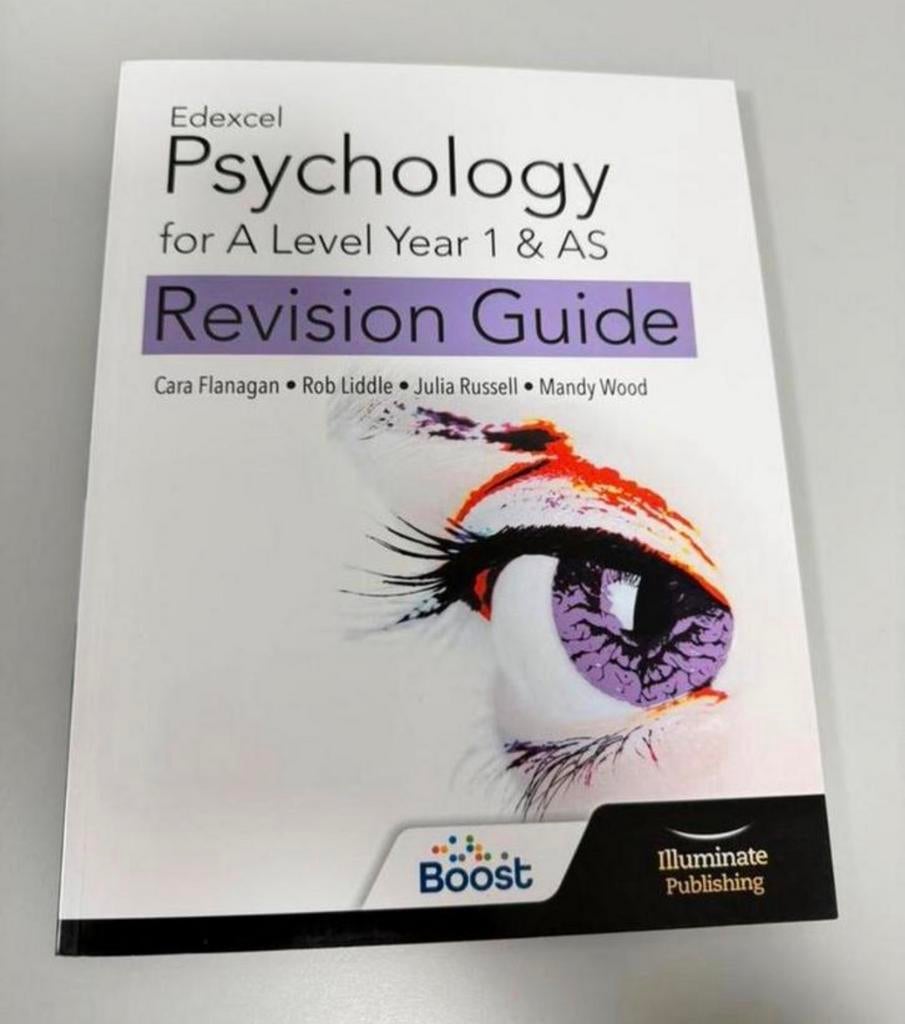 Psychologie Edexcel pour les niveaux A, 1 AS guide révision, Livres, Enlèvement ou Envoi, Neuf