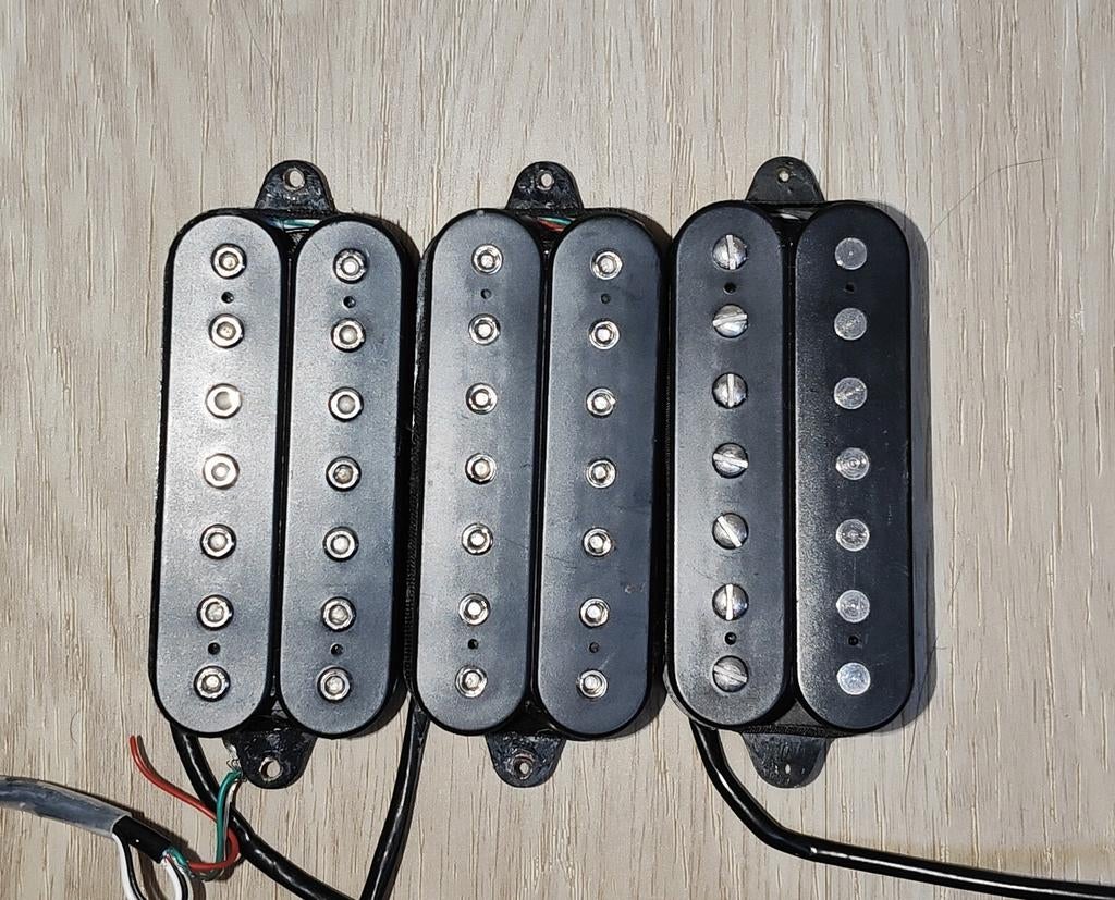 Various 7 strings DiMarzio pickups - D-activator, Musique & Instruments, Instruments | Pièces, Enlèvement ou Envoi, Comme neuf