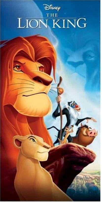 Lion King Badlaken / Strandlaken - Disney - Katoen, Disney, Jongen of Meisje, One size, Nieuw