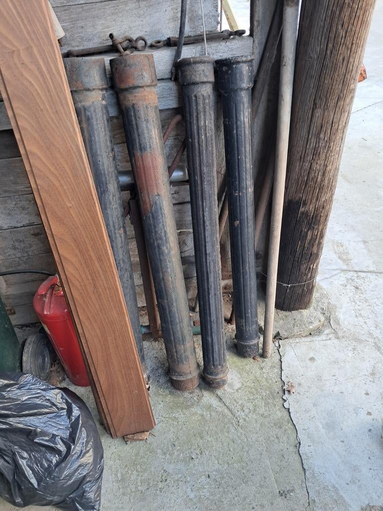 Gietijzeren standpijp, Enlèvement