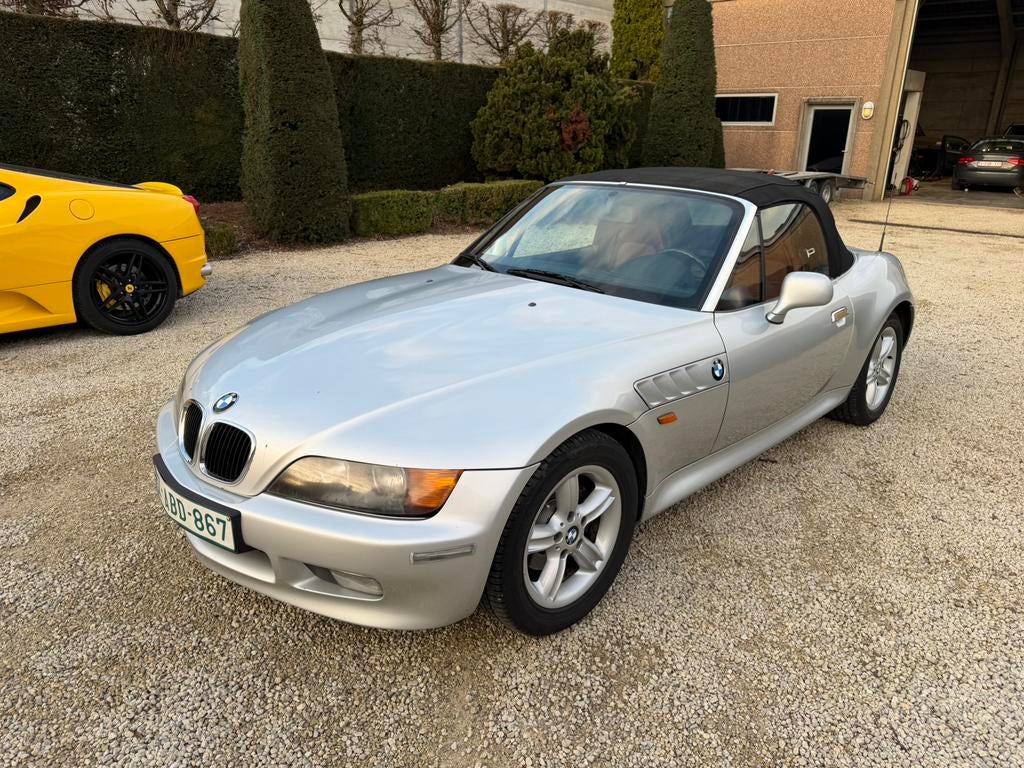 BMW Z3 1,9i airco elektrische dakbediening ok garantie, Auto's, BMW, 4 cilinders, Cabriolet, Bedrijf, Handgeschakeld