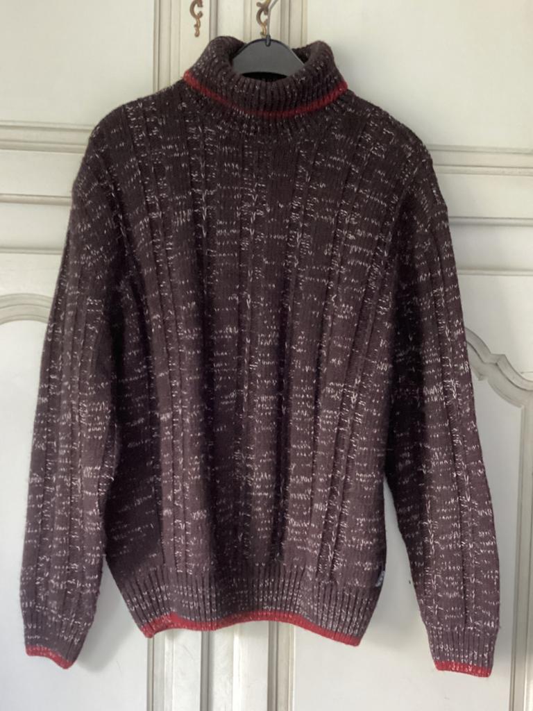 Pull col roulé taille L, Enlèvement ou Envoi, Comme neuf, Noir