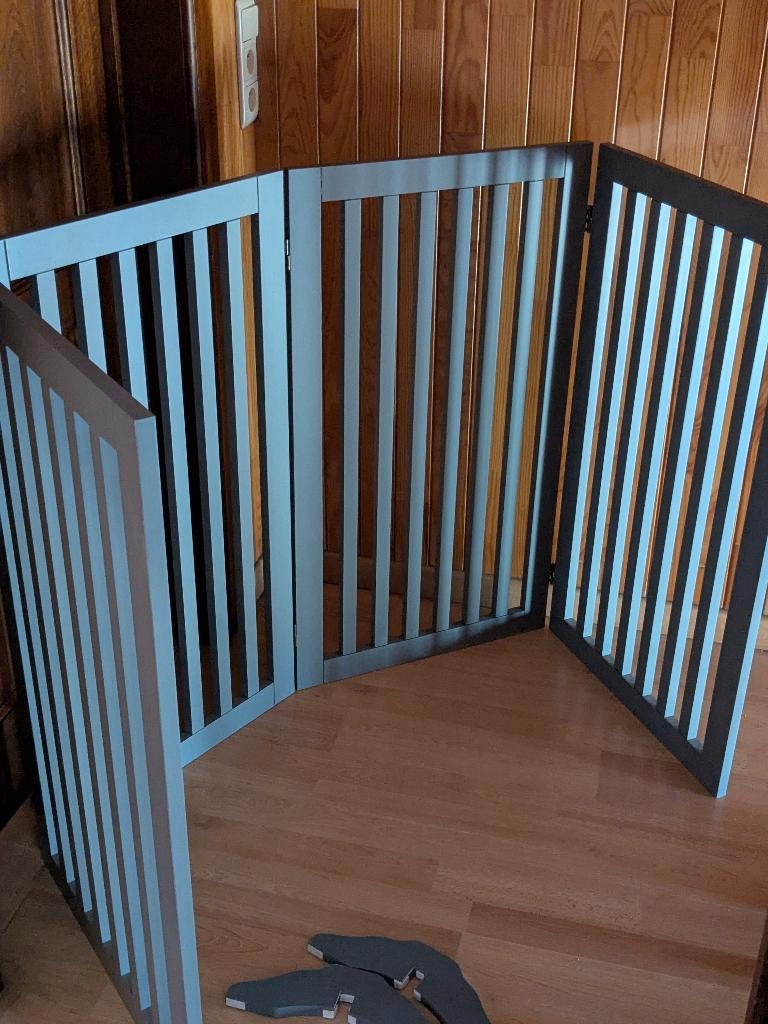 Veiligheidshek - inklapbaar en verplaatsbaar, Ophalen, Overige materialen, Overige typen, Zo goed als nieuw