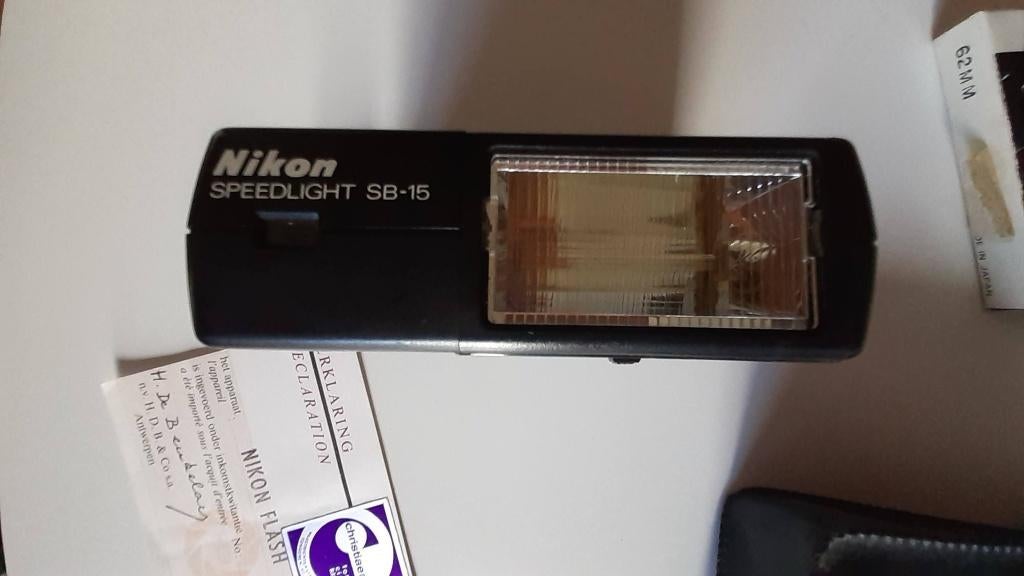 Nikon Speedlight SB-15 flitser – in goede staat, Audio, Tv en Foto, Foto | Flitsers, Ophalen of Verzenden, Gebruikt, Nikon, Kantelbaar