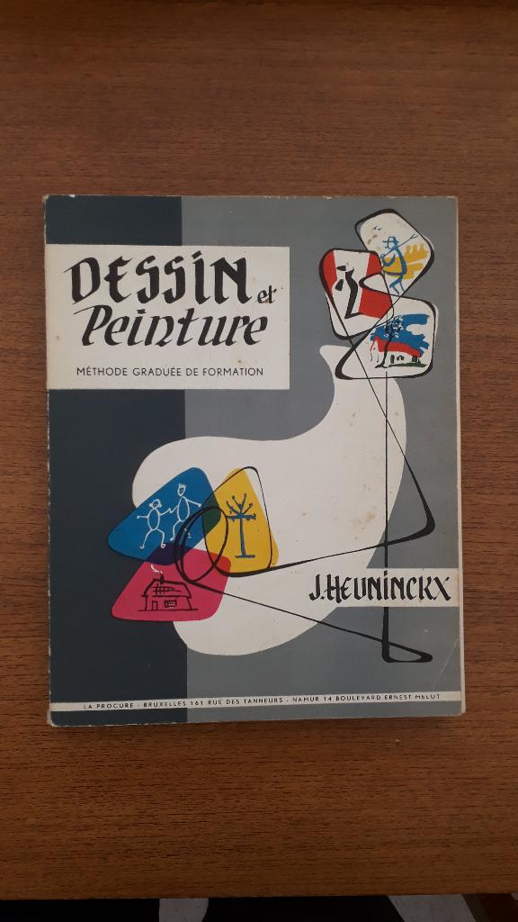 livre dessin et peinture J. Heuninckx, Boeken, Kunst en Cultuur | Beeldend, Verzenden, Gelezen, Schilder- en Tekenkunst