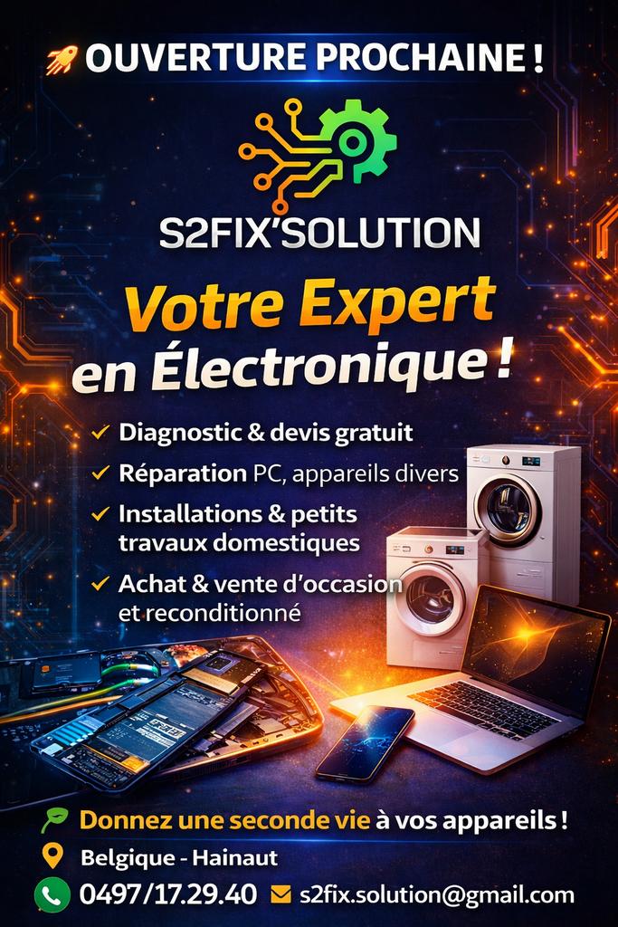 Réparateur, achat, vente, occasion, pour pièces, Electroménager, Enlèvement