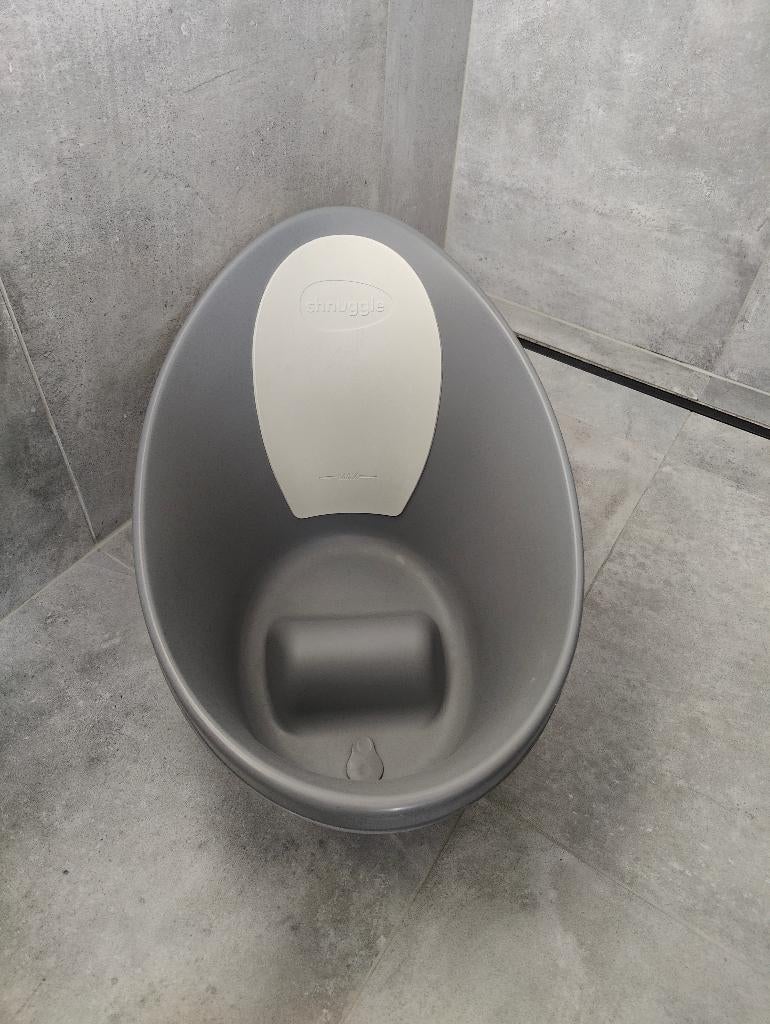 Shnuggle badje pebble grey met badstop, Kinderen en Baby's, Ophalen, Zo goed als nieuw, Badje