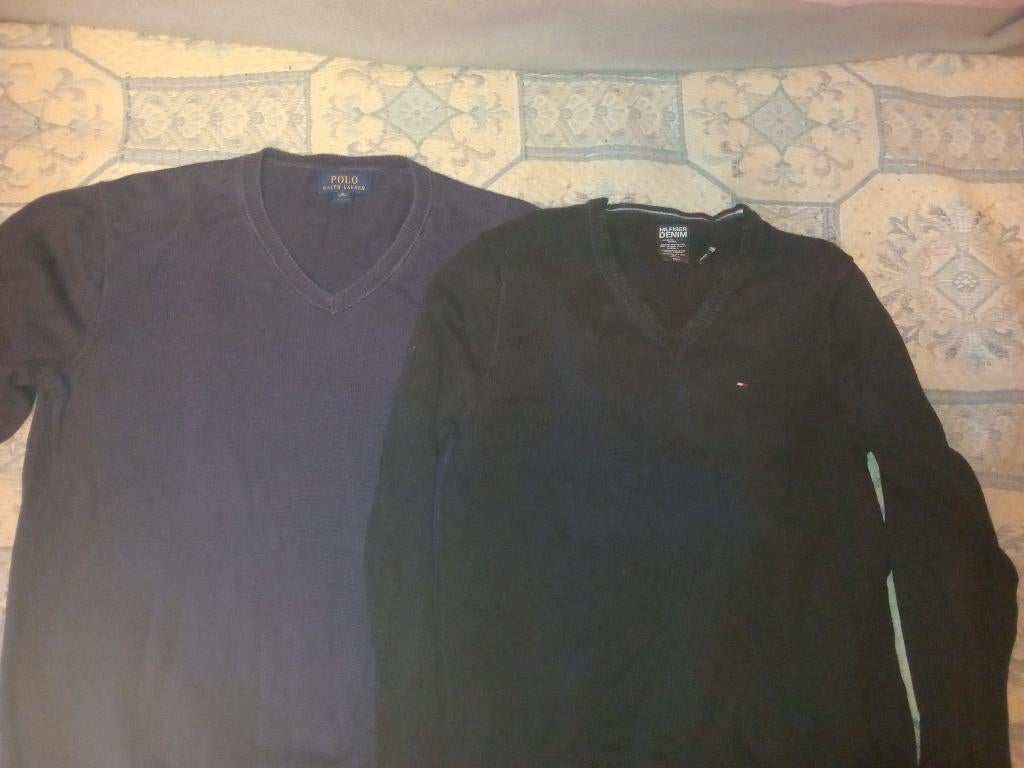 lot 2 pull XL, hilfiger et ralph lauren, Enlèvement ou Envoi, Comme neuf