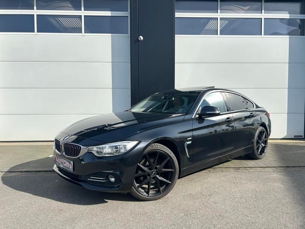 BMW 420d xDrive Gran Coupé / Luxury line / Pano /, Auto's, BMW, Automaat, Zwart, Leder, Bedrijf