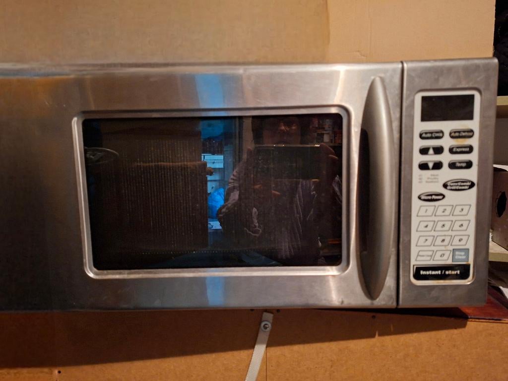 micro ondes, Elektronische apparatuur, Microgolfovens, Ophalen, Gebruikt, Microgolfoven, Tussenbouw