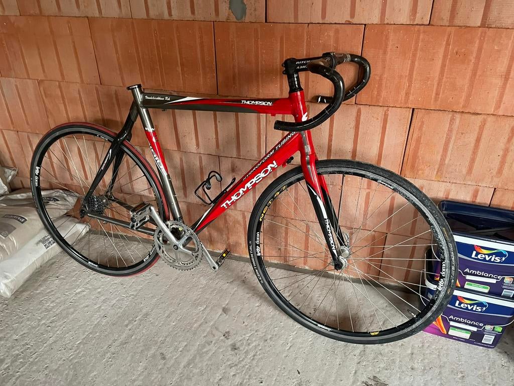 Opbouw koersfiets thompson, Enlèvement, Utilisé, Aluminium