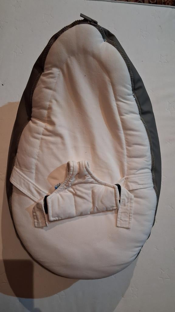 Siège Doomoo beige et marron, Enfants & Bébés, Relax bébé, Enlèvement ou Envoi, Comme neuf, Autres marques, Avec ceinture(s)