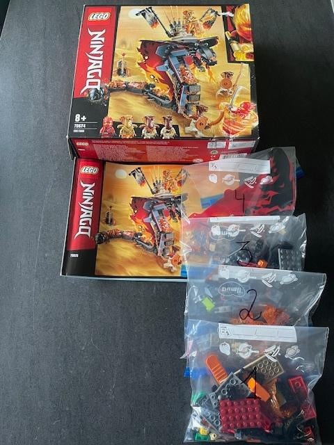 LEGO NINJAGO Vuurtand - 70674, Ophalen, Gebruikt, Complete set, Lego