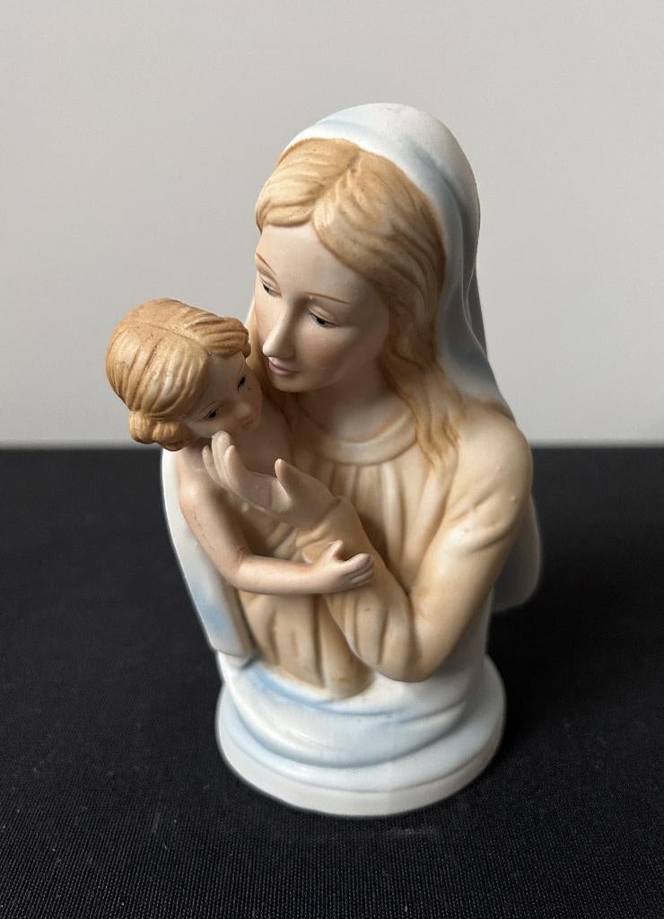 Heel mooi Beeldje : Maria met Jezus - 14cm, Antiek en Kunst, Ophalen of Verzenden