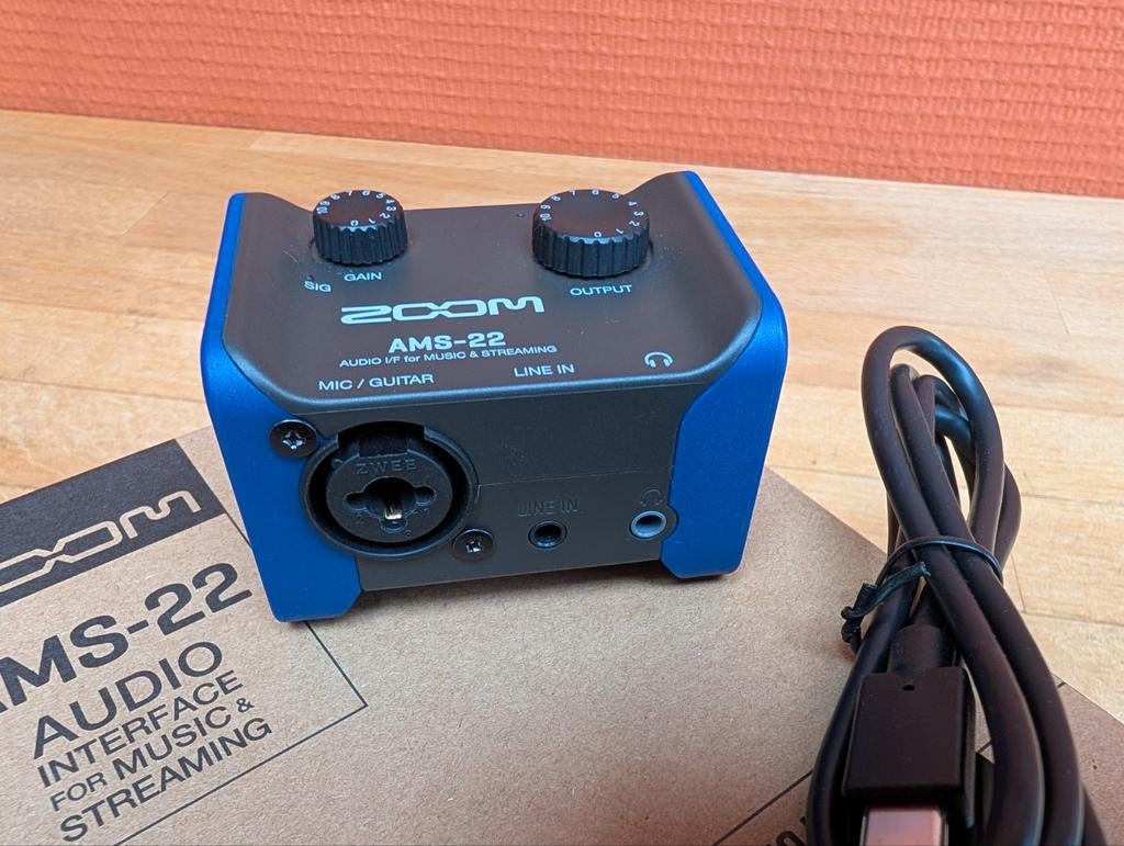 AMS 22 zoom geluidskaart, Computers en Software, Ophalen of Verzenden