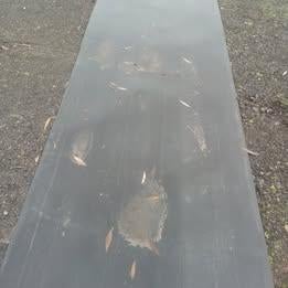 stevige matten -rollen rubber -stalmatten ;ZONDER staaldraad, Ophalen, Gebruikt