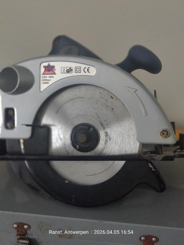 Cirkelzaag topkraft, Doe-het-zelf en Bouw, Ophalen