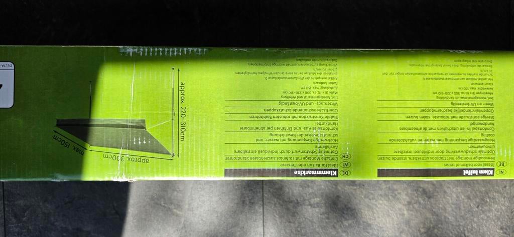 Klemluifel te koop, Tuin en Terras, Parasols, Ophalen