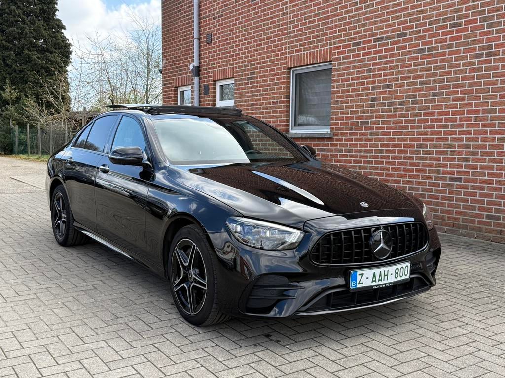 Mercedes-benz e300d hybride 2020, Auto's, Automaat, Zwart, Leder, Bedrijf
