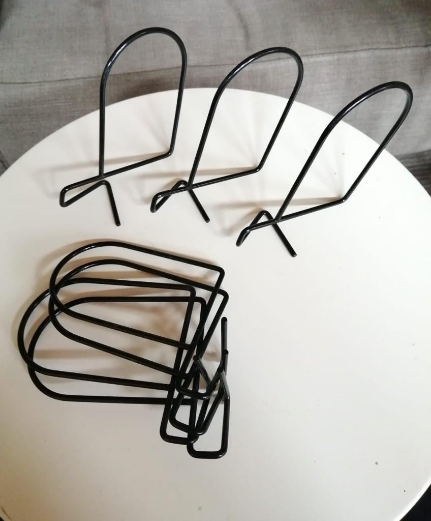 7  vintage Ikea FLIT boekensteunen setprijs, Ophalen