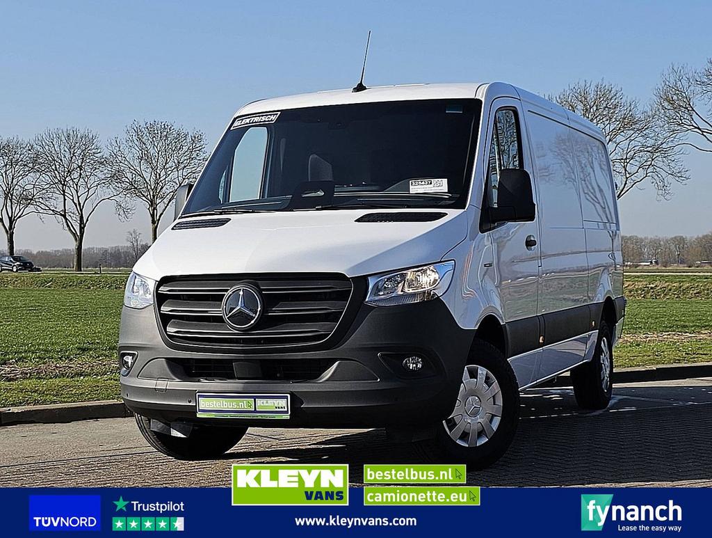 Mercedes-Benz ESPRINTER 314 81kWh 300Km WLTP, Auto's, Bestelwagens en Lichte vracht, Automaat, Wit, Mercedes-Benz, Cruise Control