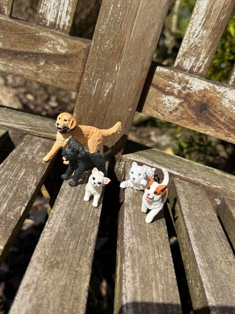 Schleich chiens 7pc, Enlèvement ou Envoi, Comme neuf