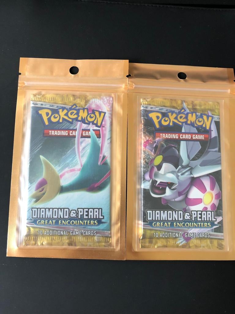 Diamond & pearl great encounters booster packs, Ophalen of Verzenden, Nieuw, Booster