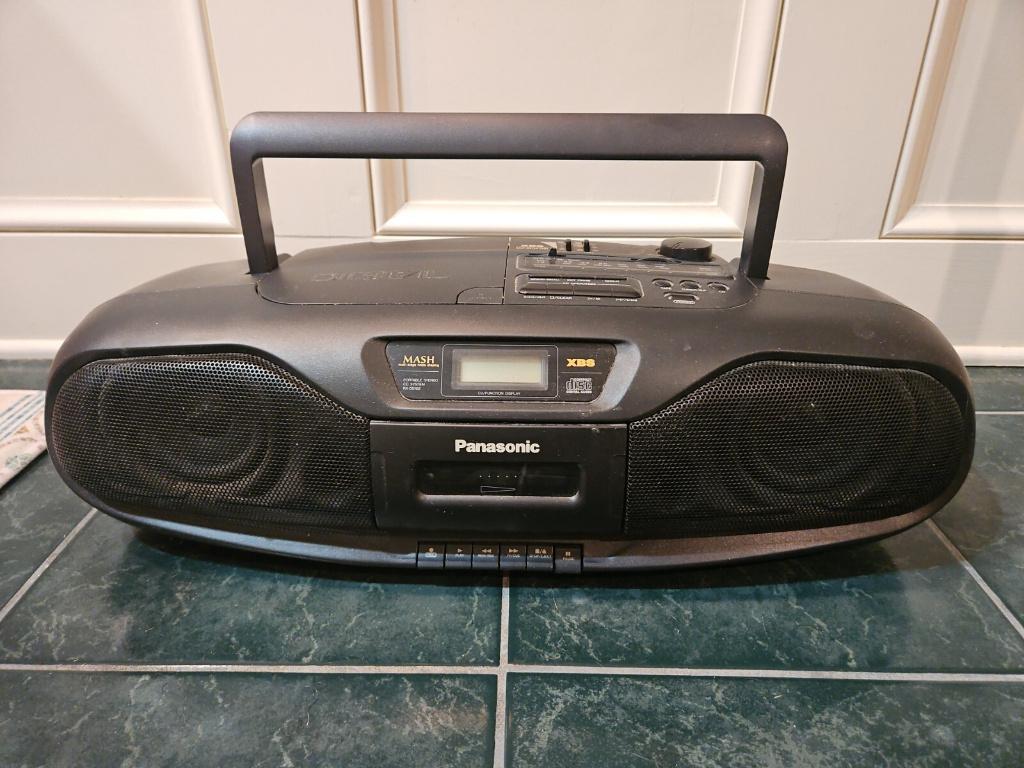 radio cassette cd player, Audio, Tv en Foto, Radio's, Ophalen, Gebruikt, Radio, Met cd-speler
