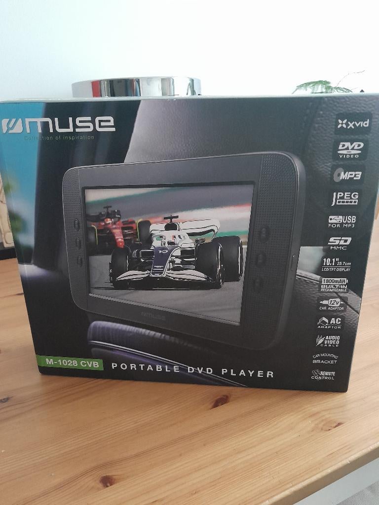 Lecteur DVD Portable Muse, Autres marques, Comme neuf, Enlèvement, Lecteur DVD