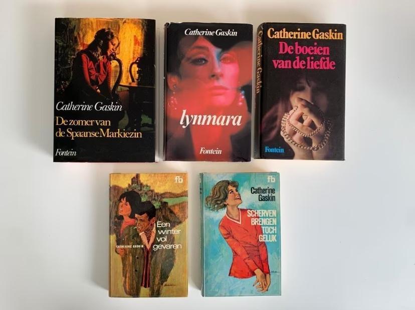 5 romans Catherine Gaskin, Boeken, Romans, Ophalen of Verzenden, Gelezen