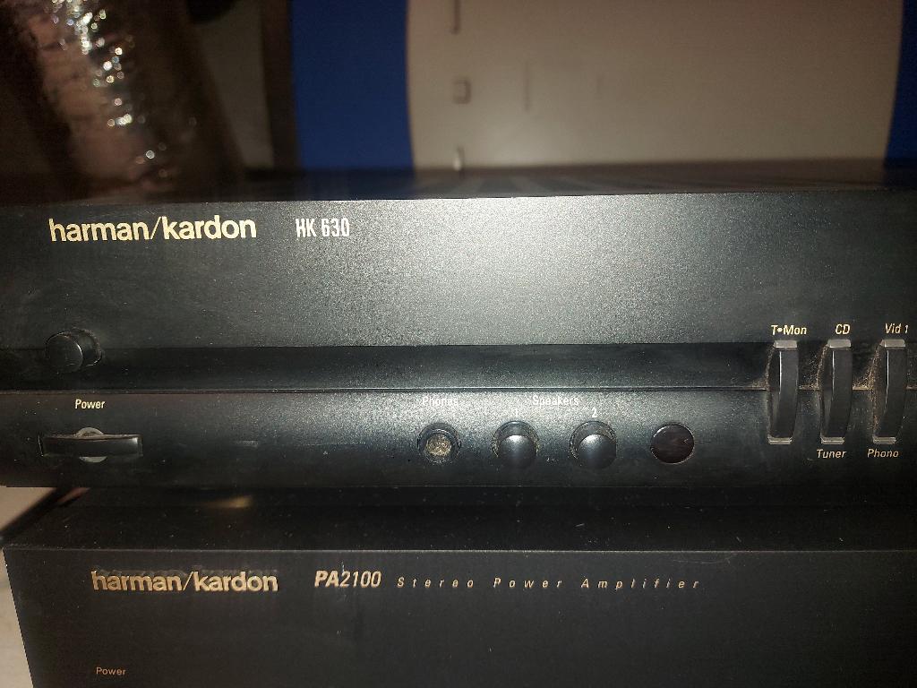 Chaîne hifi vintage Harmann Kardon et home cinéma NAD T187, TV, Hi-fi & Vidéo, Enlèvement, Utilisé