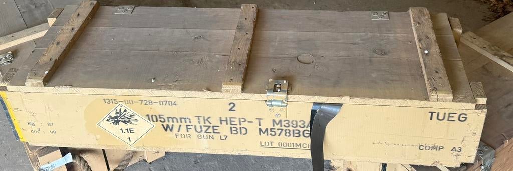 Caisse munition bois, Enlèvement ou Envoi