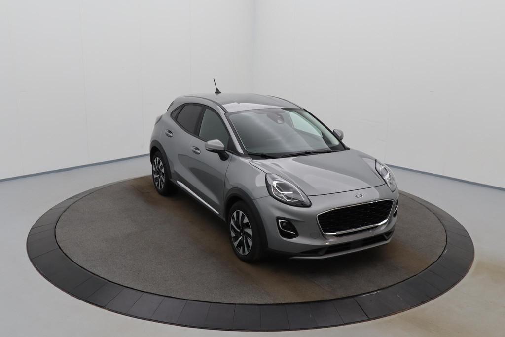 Ford Puma Titanium - Manueel - Carplay, Auto's, Ford, Voorwielaandrijving, Stof, 665 kg, Bedrijf