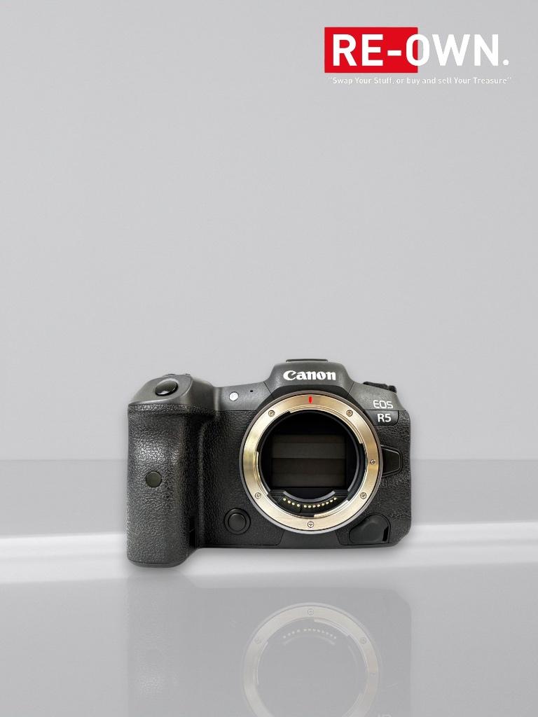 Canon EOS R5 (topstaat + doos + garantie), Canon, Compact, Ophalen of Verzenden, Zo goed als nieuw