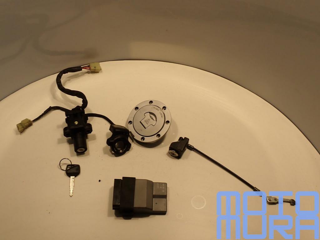 Slotset contactslot voor Honda CB 600 F 2003 - 2006 PC36 Hor, Enlèvement ou Envoi, -, -, -