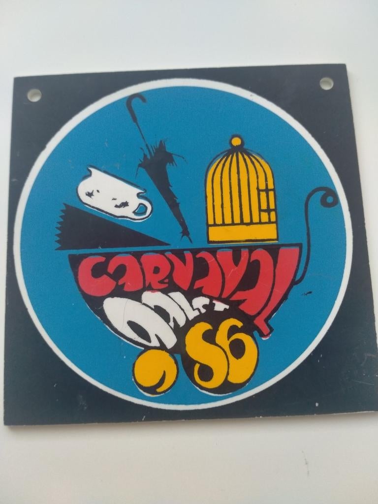 Aalst carnaval plastiek medaille 1986, Enlèvement ou Envoi