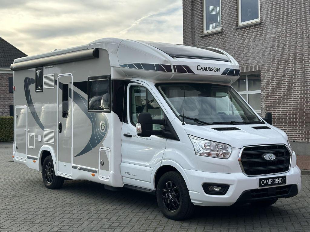 Chausson 640 Titanium Premium 1e eigenaar, nieuwstaat, Half-integraal, Chausson, Bedrijf